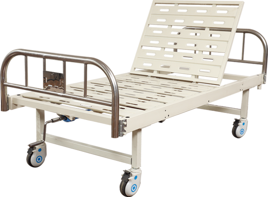 Zanecore bằng thép không gỉ đầu giường nhỏ Một chiếc giường tay quay ZQ-DY-04