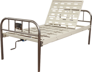 Zanecore Thép không gỉ Bảng đầu lớn Một chiếc giường tay quay ZQ-DY-02