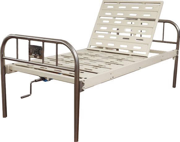 Zanecore Stainless Steel Papan Kepala Besar Satu Tempat Tidur Manual Crank ZQ-DY-02